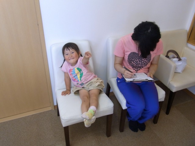 問診票の記入